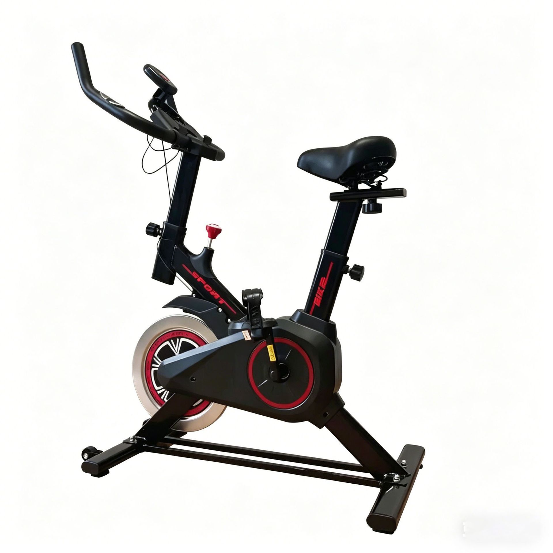 Vélo de spinning pour usage domestique, vélo d'exercice d'intérieur, vélo à pédales magnétique silencieux multifonctionnel, équipement de fitness – Image 2
